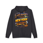 New York City Graphic Hoodie — Retro Skyline & Icons Pullover