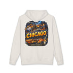 Chicago Vintage City Hoodie — Retro Skyline & Landmarks Pullover