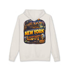 New York City Graphic Hoodie — Retro Skyline & Icons Pullover