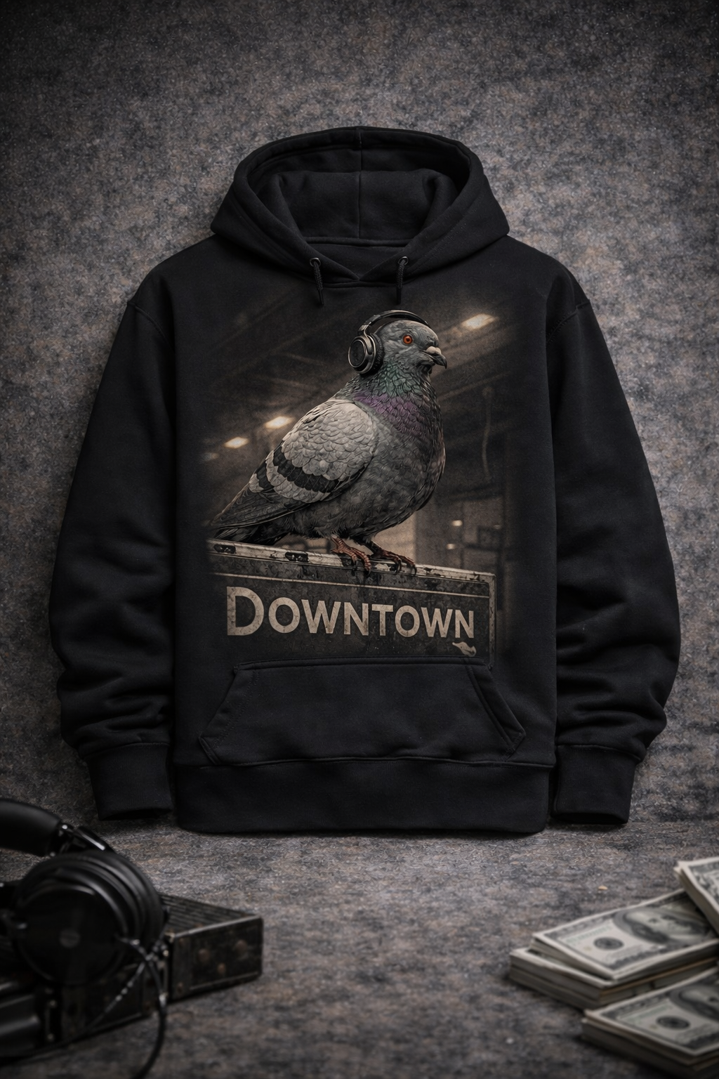 Downtown Graphic Heavyweight Hoodie