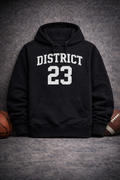 District 23 Hoodie — Athletic Vintage Collegiate Hoodie
