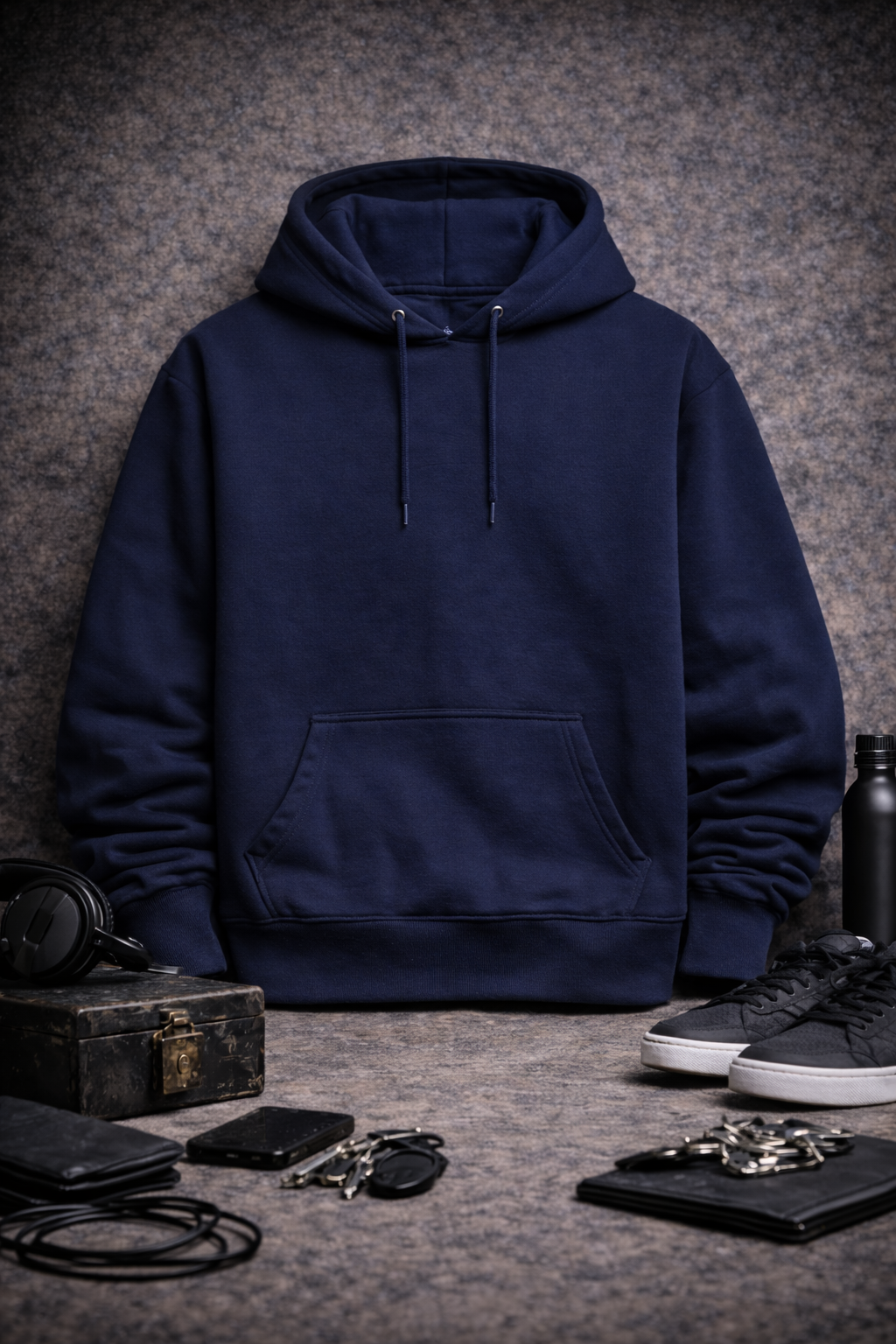 District Classic Hoodie — DOWNTOWN  Heavyweight Hoodie