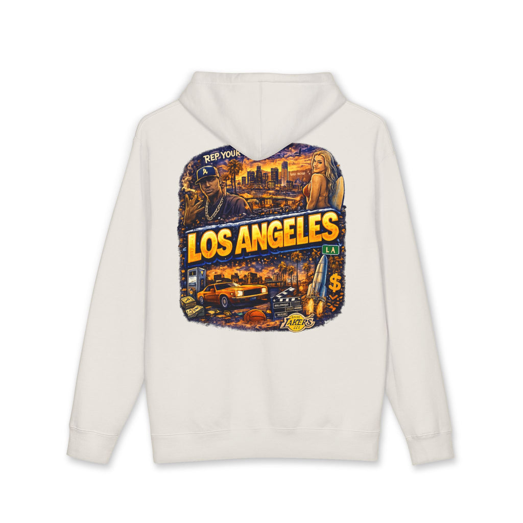 Los Angeles Vintage Cityscape Hoodie — Retro LA Skyline Sweatshirt