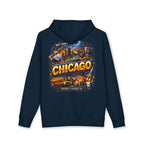 Chicago Vintage City Hoodie — Retro Skyline & Landmarks Pullover