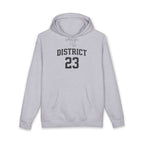 District 23 Hoodie — Athletic Vintage Collegiate Hoodie
