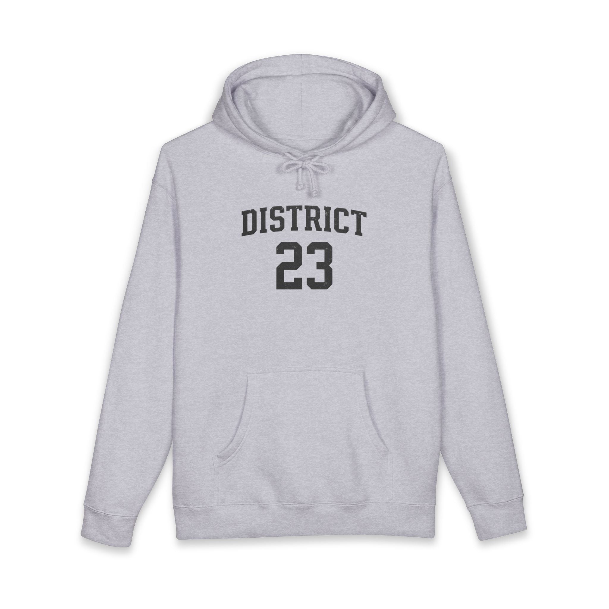 District 23 Hoodie — Athletic Vintage Collegiate Hoodie