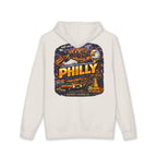 Philly Vintage City Hoodie — Philadelphia Skyline, Liberty Bell & Eagles Graphic Hoodie