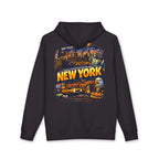 New York City Graphic Hoodie — Retro Skyline & Icons Pullover