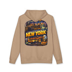 New York City Graphic Hoodie — Retro Skyline & Icons Pullover